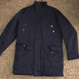 Ryan sea crest coat navy blue